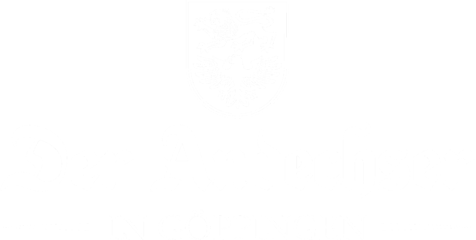Der Andechser in Göppingen | Logo Weiss